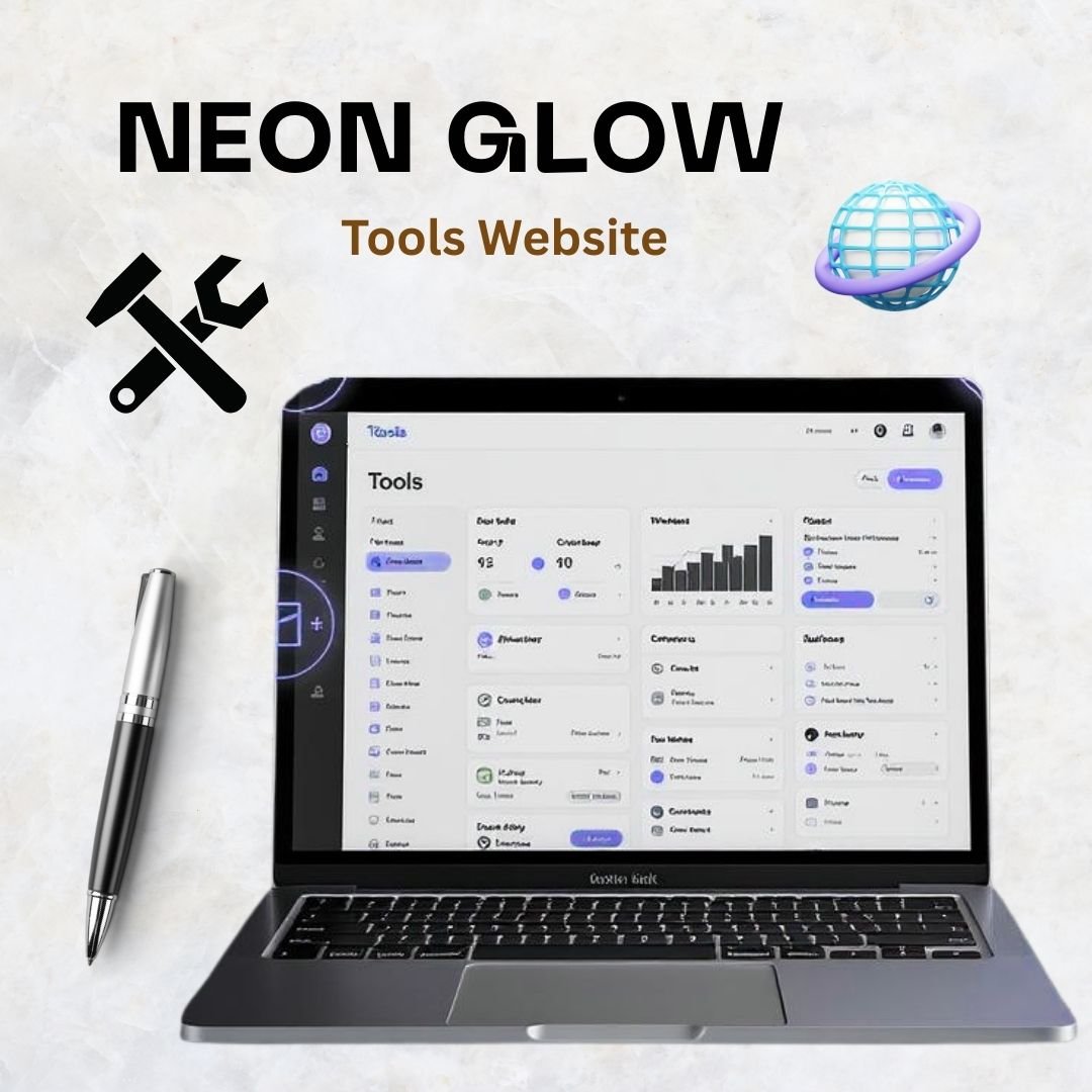 Neon Gleo Website Theme