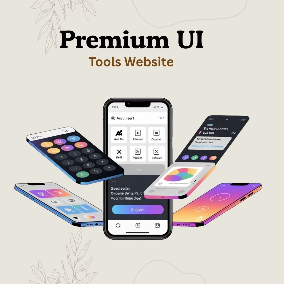 Premium UI Website Theme